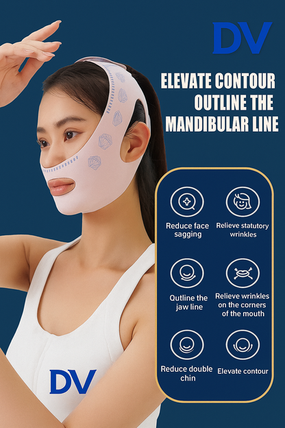 Face lifting and anti-wrinkle mask