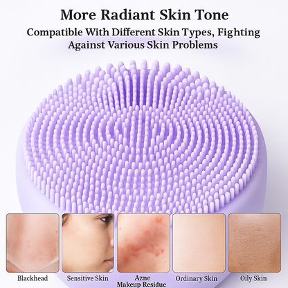 Sonic Waterproof Facial Cleansing Brush for Men & Women