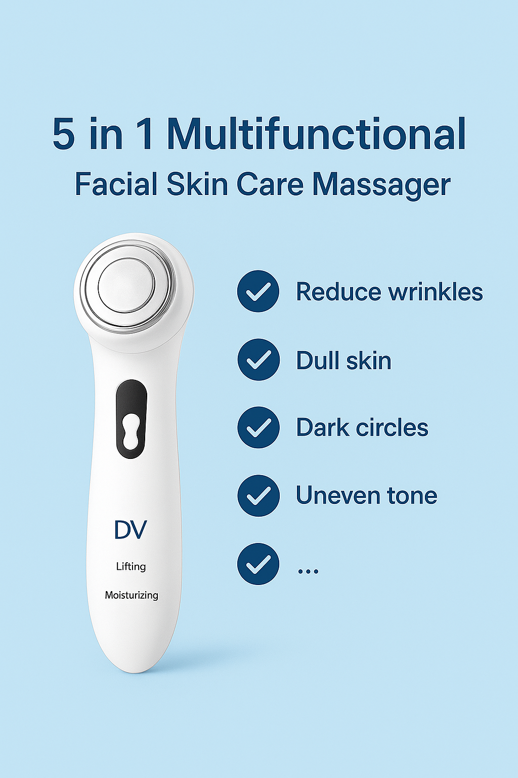 Multifunctional Facial Skin Care Massager