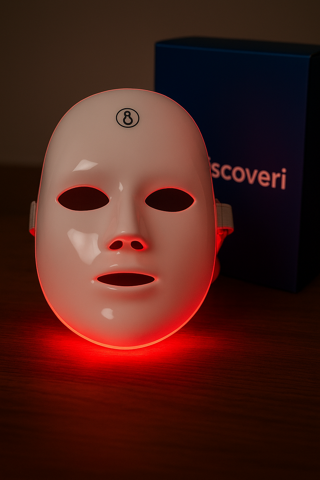 Wireless 7 Colors LED Facial Neck Mask