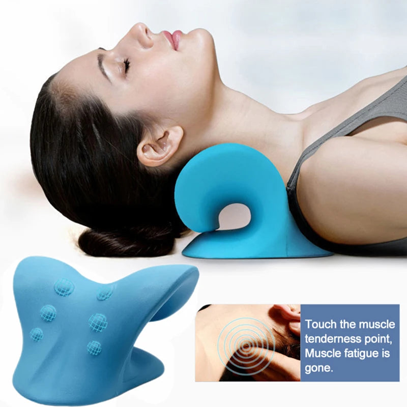 Massager for the neck, shoulders, cervical spine.
