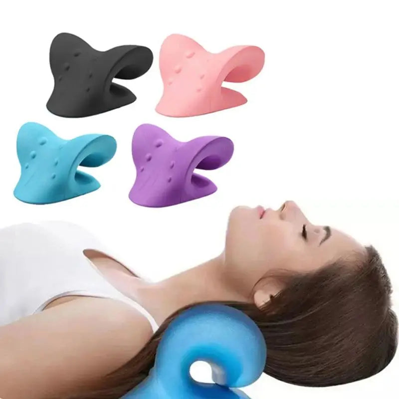 Massager for the neck, shoulders, cervical spine.