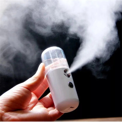 Mini Portable Humidifier Nano Mister Facial Steam Treatment Device